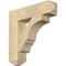 Ekena Millwork Balboa Craftsman Rough Sawn Bracket, Douglas Fir, 4"W x 18"D x 18"H BKT04X18X18BOA04RDF - alternate 1